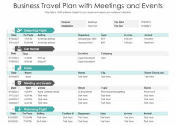 How to Plan Work Trip for a Productive Business Trip - For Busy Bee's